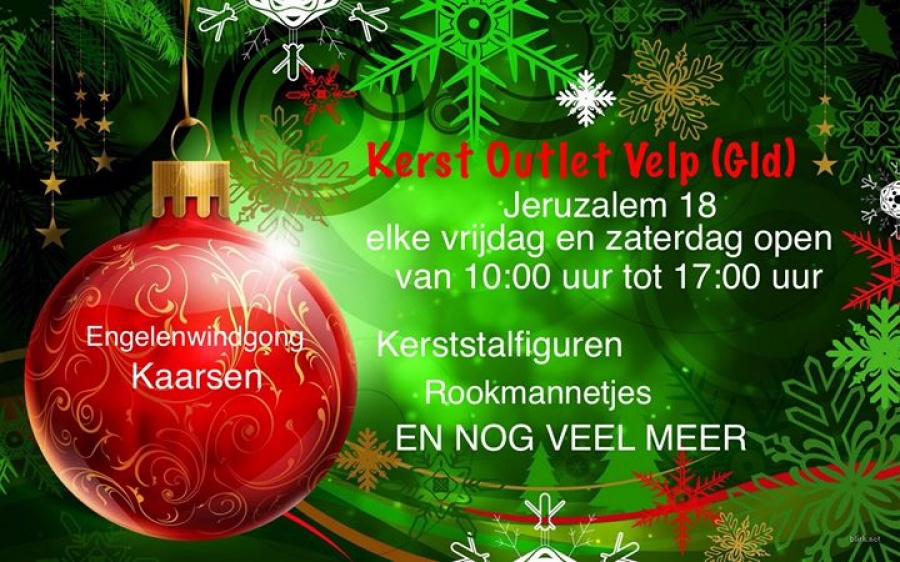 Kerst Outlet Velp Outletwinkel in Velp