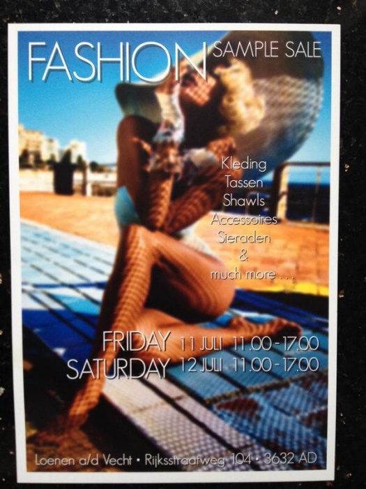 Fashion sample sale Sample Sale in Loenen aan de Vecht