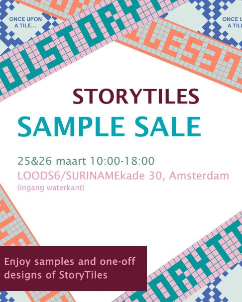 Story Tiles sample sale