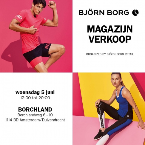 Magazijnverkoop Bjorn Borg