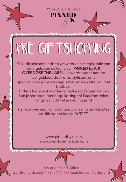 Midseason sample sale KOTINGEN TOT -80% - 2