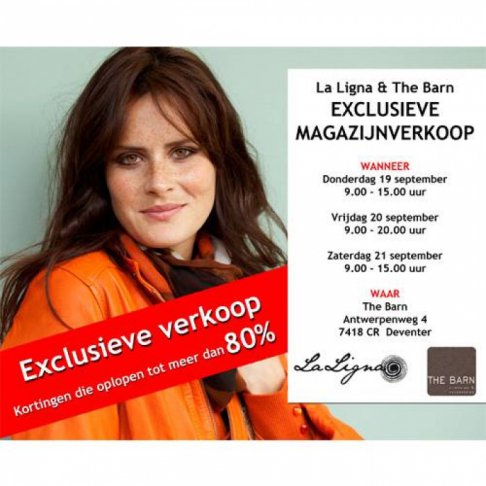 Exclusieve magazijnverkoop La Ligna & The Barn