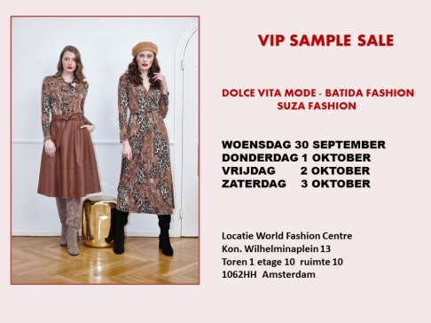 VIP Sample Sale Dolce Vita Mode - Batida Fashion