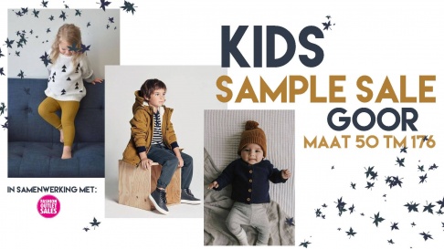 Kids sample sale in Goor 40% t/m 60% korting! - Pinc Sale 