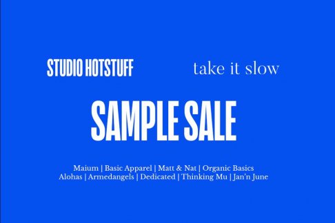 Studio Hotstuff x Take it Slow sample sale