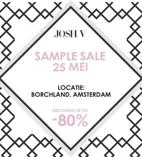Josh V sample sale