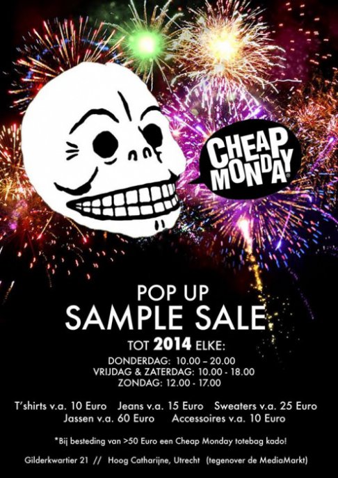 Cheap Monday popup store