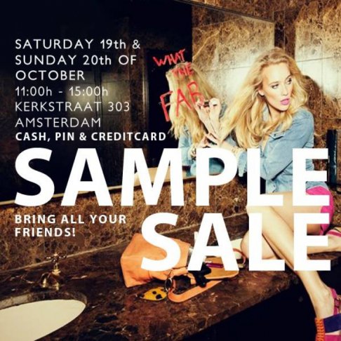Fab sample sale