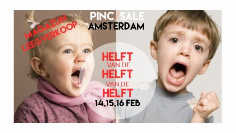 Magazijn leegverkoop Amsterdam- Pinc Sale 