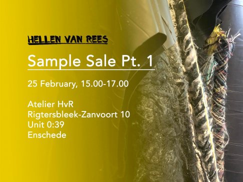Hellen van Rees sample sale