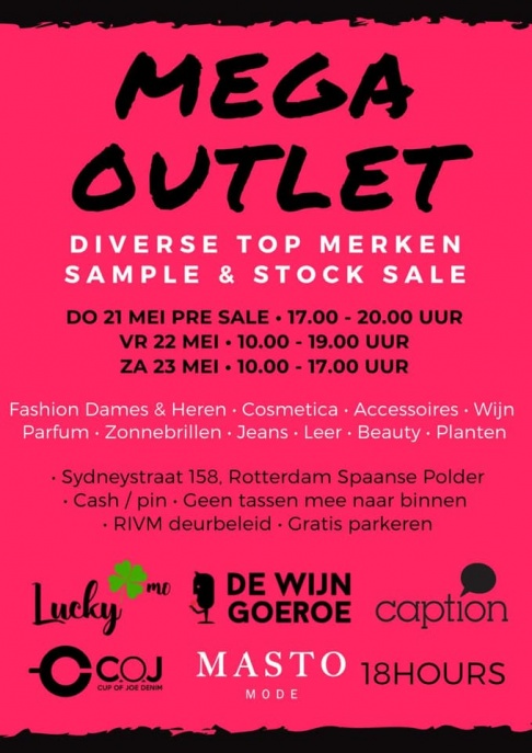 Sample and stock sale diverse ondernemers