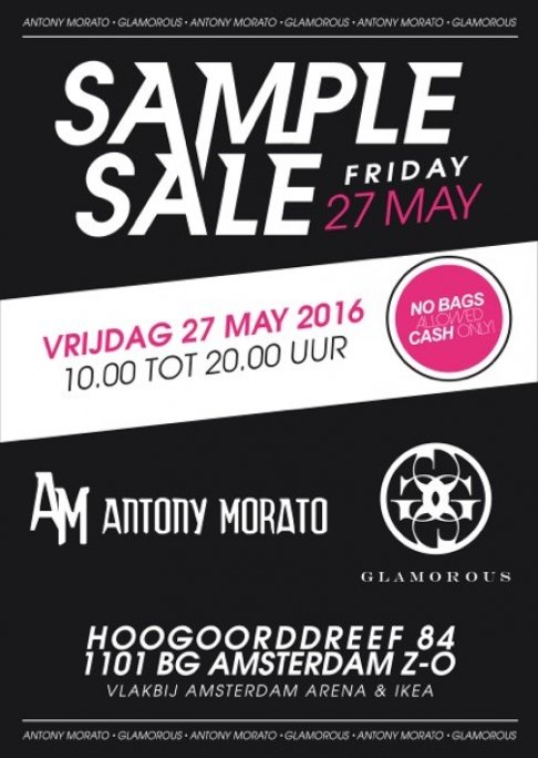 Sample Sale Antony Morato & Glamorous - 2