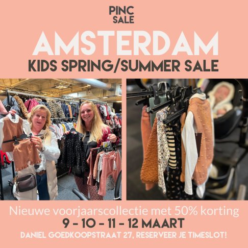 PINC SALE KIDS spring summer collectie -50% in Amsterdam