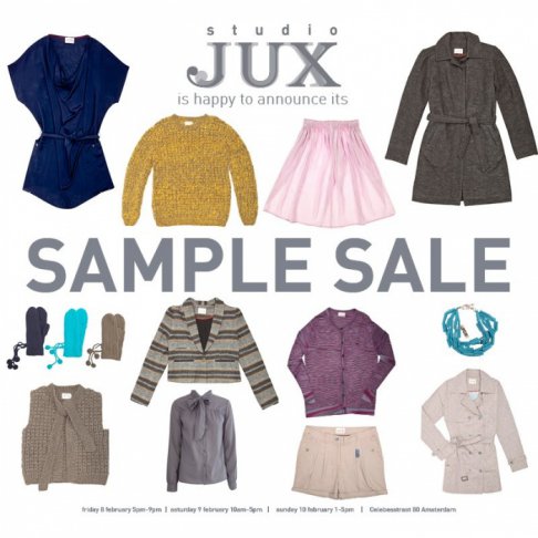 Studio Jux sample sale