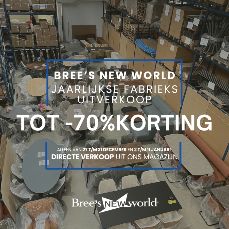 Bree's New World fabrieksopruiming
