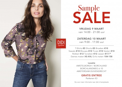 DIDI Sample Sale Dames & Girls