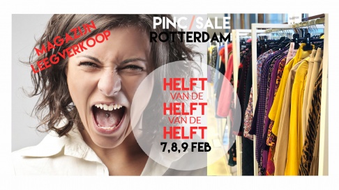 Magazijn leegverkoop dames Rotterdam- Pinc Sale