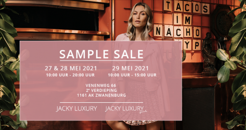 Jacky Luxury sample sale