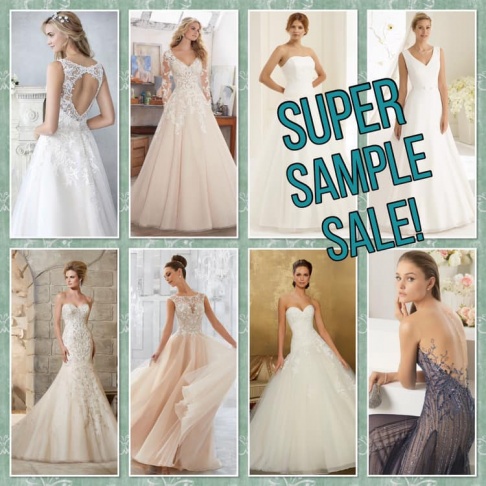 Super Sample Sale bij Boetiek de Bruid