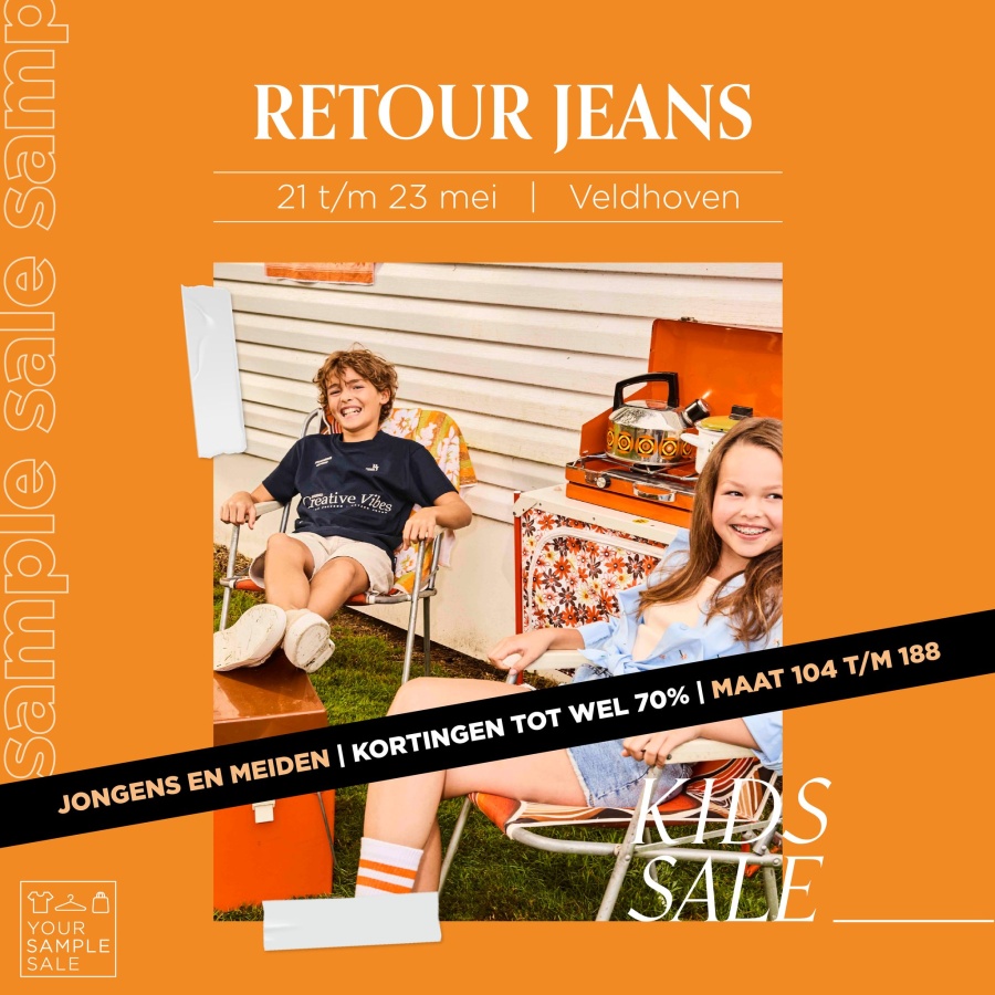 Retour Jeans sample sale