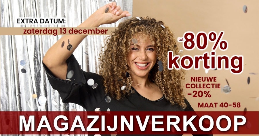 Bagoes grote maten magazijnverkoop