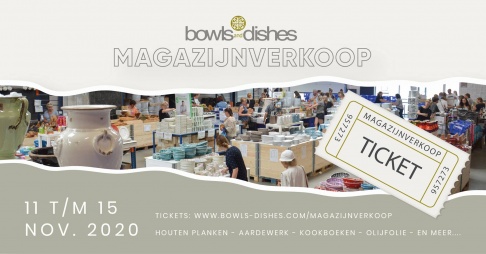 Magazijnverkoop Bowls and Dishes