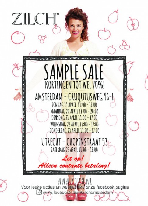 Sample sale ZILCH