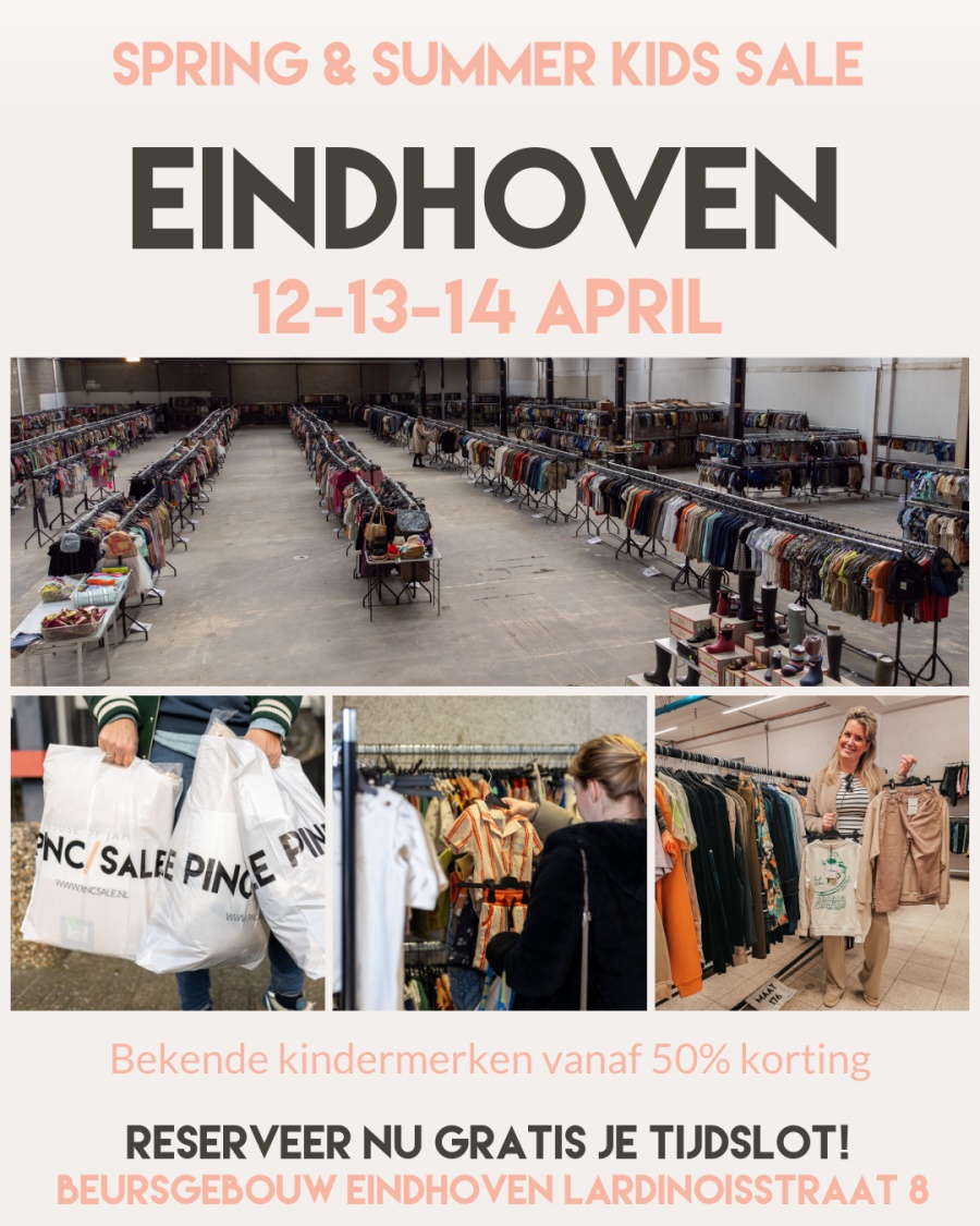 PINC SALE KIDS spring/summer in beursgebouw Eindhoven