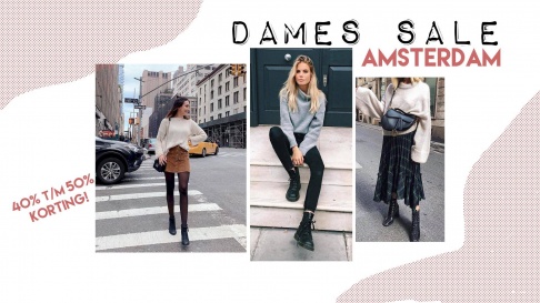 Dames sale Amsterdam 40% t/m 50% korting- Pinc Sale