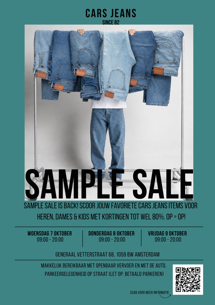 Cars jeans Sample Sale
