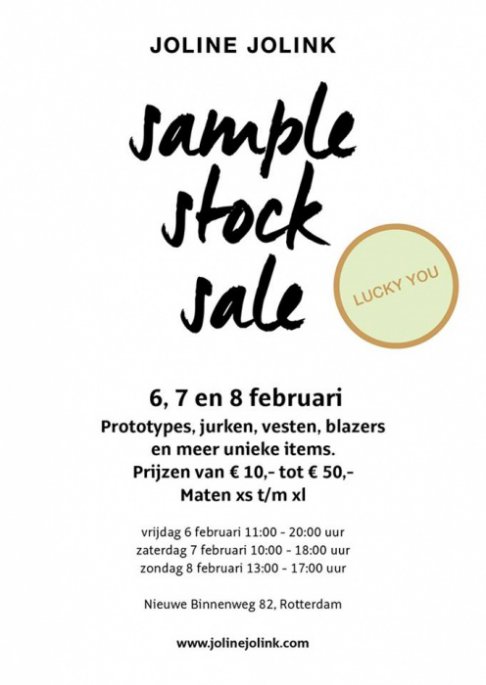 Joline Jolink sample sale