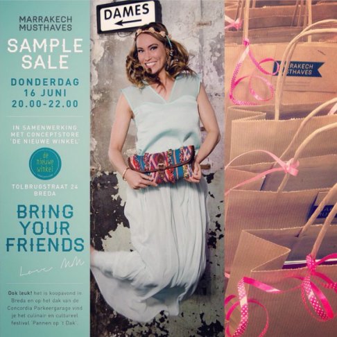 Marrakech Musthaves sample sale (ism De nieuwe winkel)