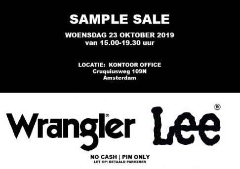 Lee & Wrangler One Day Sample Sale