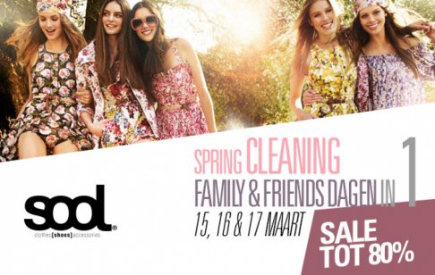 Drie dagen lang, de grootste high fashion sale van Utrecht in de SoolFashion store