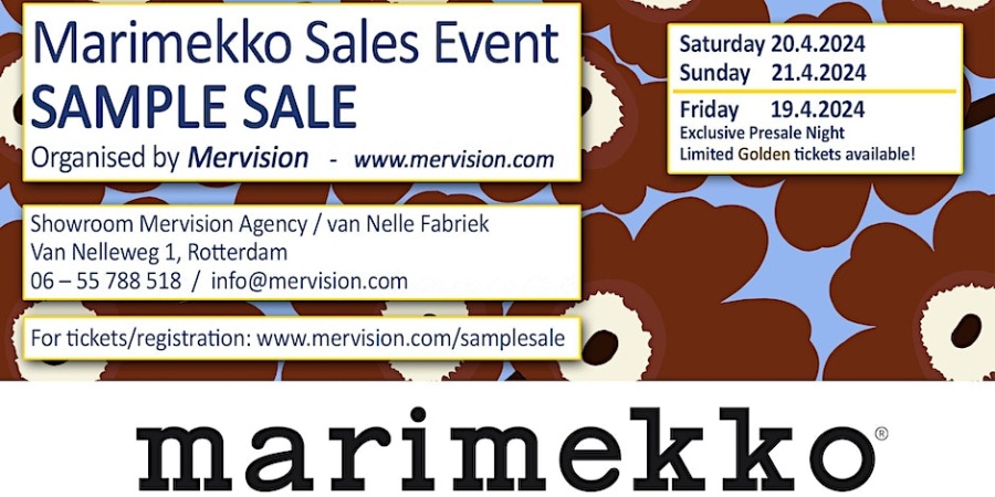 Marimekko Sample Sale