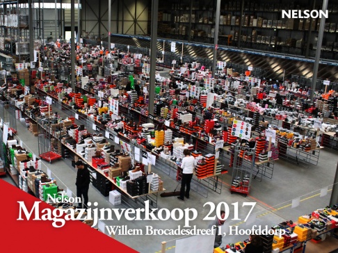 Nelson magazijnverkoop