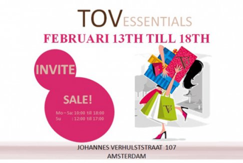TOV Essentials sample sale