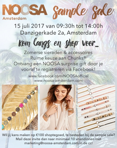 NOOSA sample sale