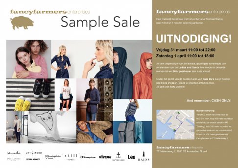 Fancyfarmers One And Only SampleSale