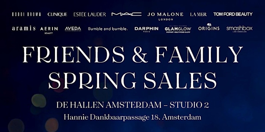 The Estée Lauder Companies family & friends spring sale