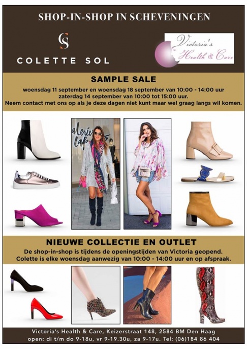 Sample Sale ColetteSol in Scheveningen