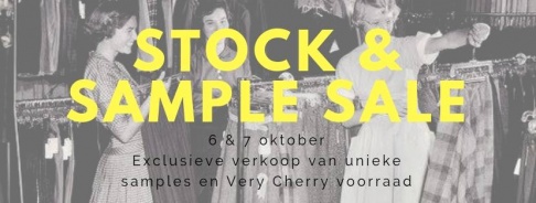 Stock and Sample Sale bij Very Cherry