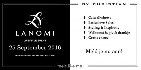 LANOMI Sale tijdens Lifestyle event styled ByChristian