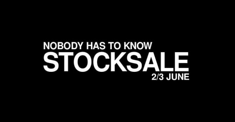 Nobody has to know Stocksale
