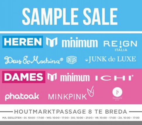 Sample Sale Fashion Pops