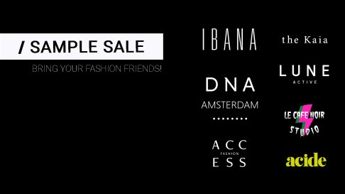 IBANA sample sale