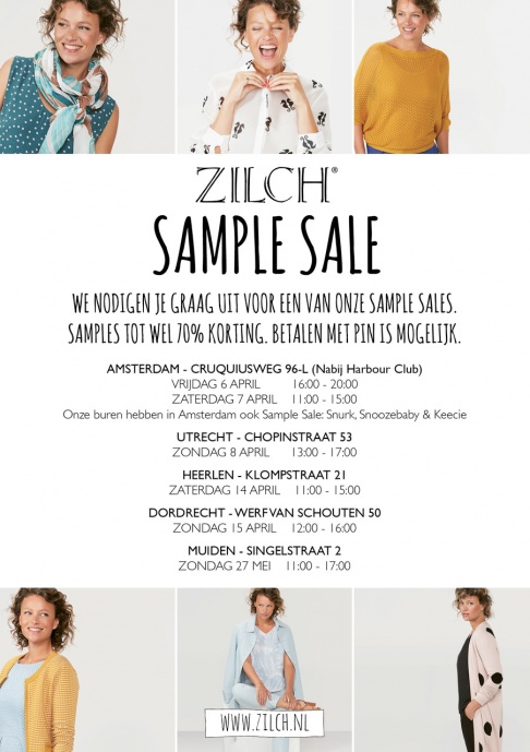 Zilch sample sale Muiden