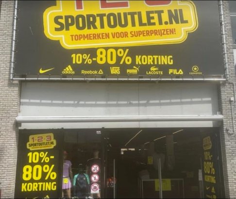 123 Sport Outlet Dordrecht