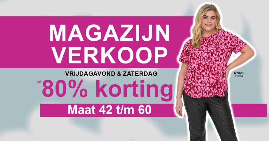 Bagoes grote maten magazijnverkoop