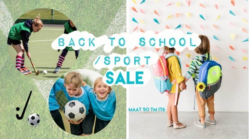 Back to school/sport sale Amsterdam- PINC Sale 